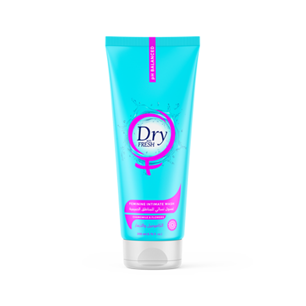 دراى فريش جيل غسول نسائي للمناطق الحميمية - الكاموميل والأزهار - 200 ميليلتر
