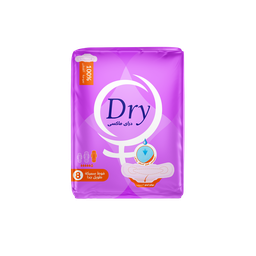 [13611] Dry Maxi Thick Pads, 8 Pads, EXTRA LONG